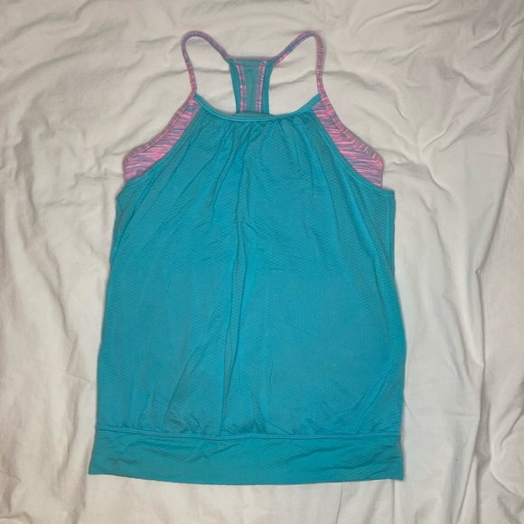 Ivivva Double Dutch Tank Top | US 14 (Girls) | Blue - Picture 1 of 4